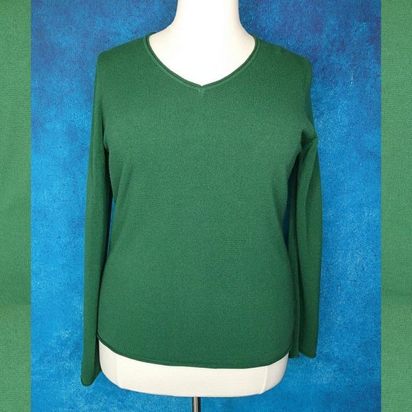 White Stag Green V Neck Sweater XXL - Picture 1 of 8
